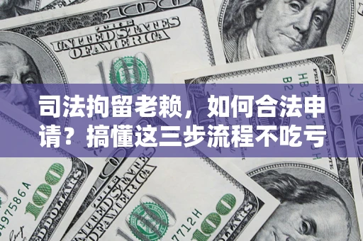 武汉司法拘留老赖，如何合法申请？搞懂这三步流程不吃亏！