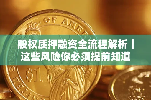 武汉股权质押融资全流程解析｜这些风险你必须提前知道