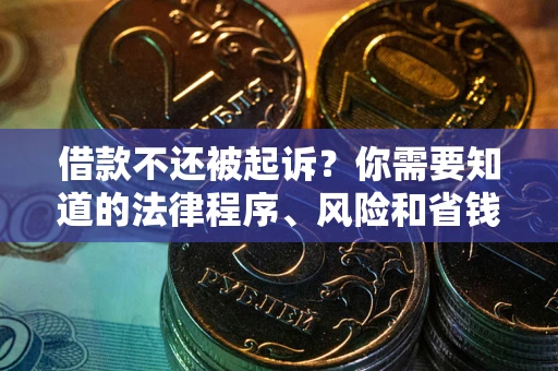 武汉借款不还被起诉？你需要知道的法律程序、风险和省钱技巧